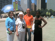 PFFC staff enjoys Millennium Parks’ Cloud Gate