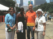 PFFC staff enjoys Taste of Chicago 2011